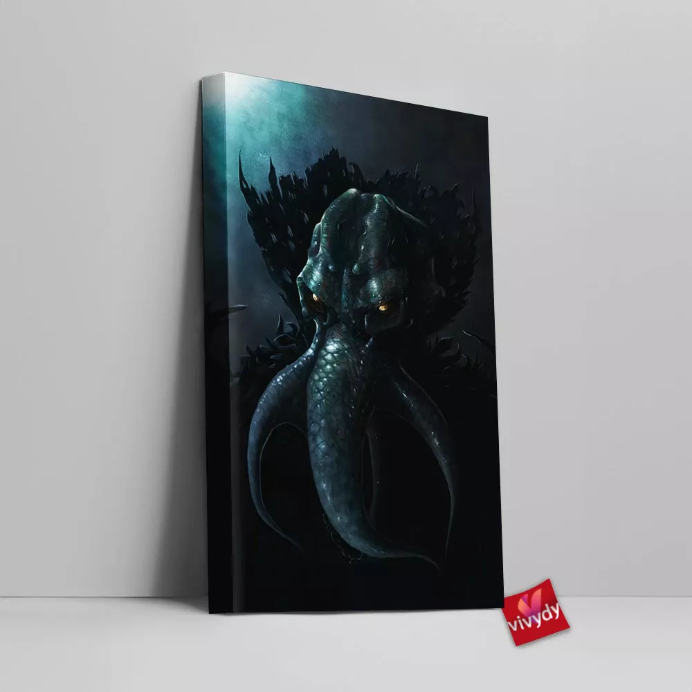 Illithid Canvas Wall Art