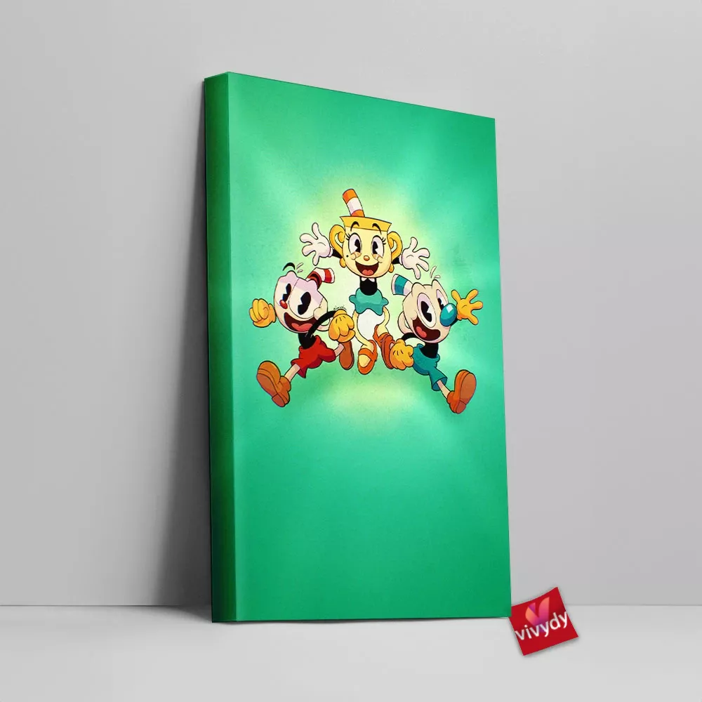 Cuphead Canvas Wall Art