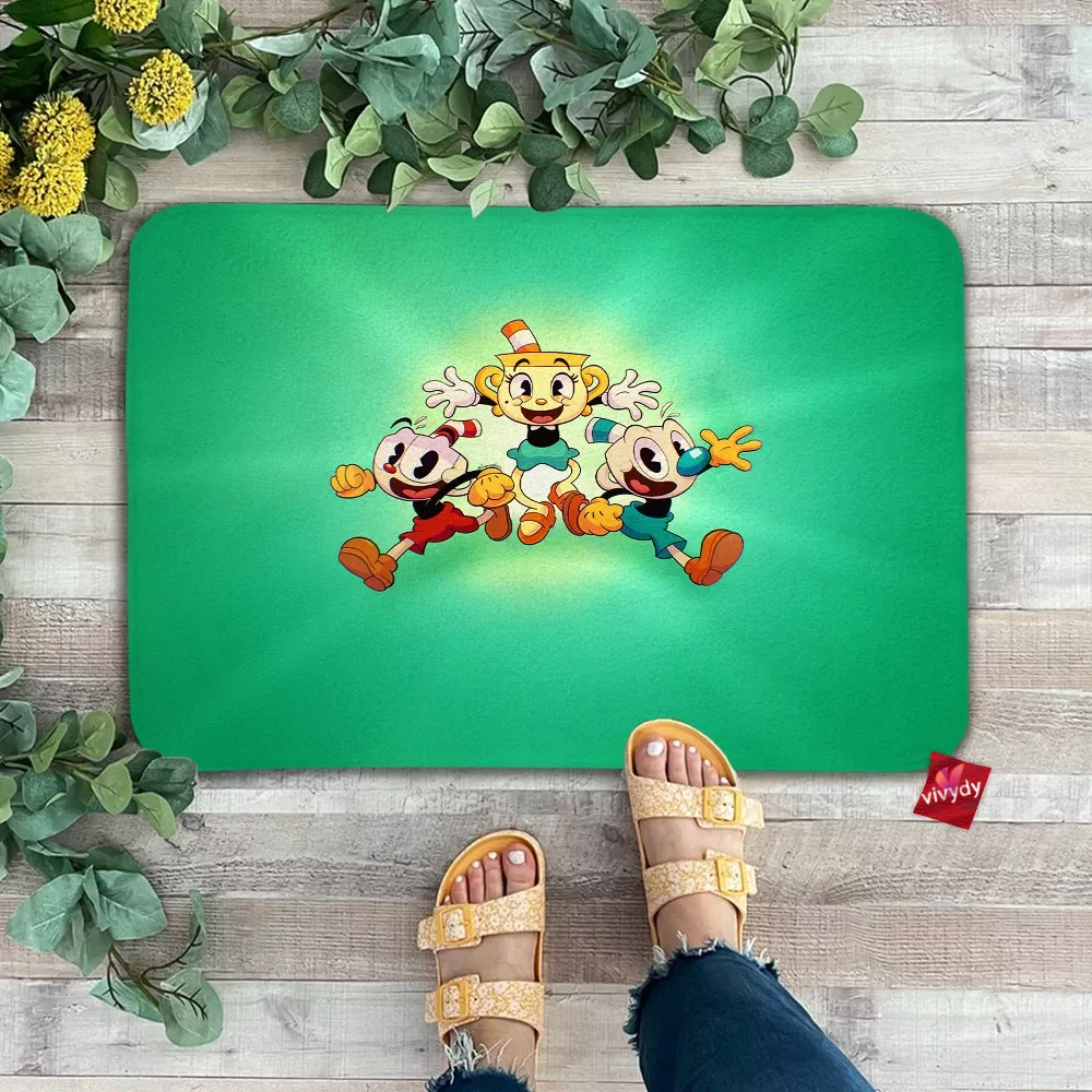 Cuphead Doormat