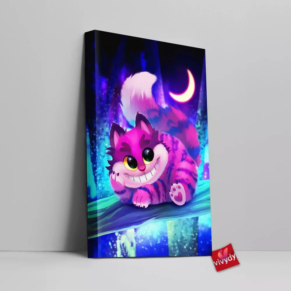 Cheshire Cat Canvas Wall Art