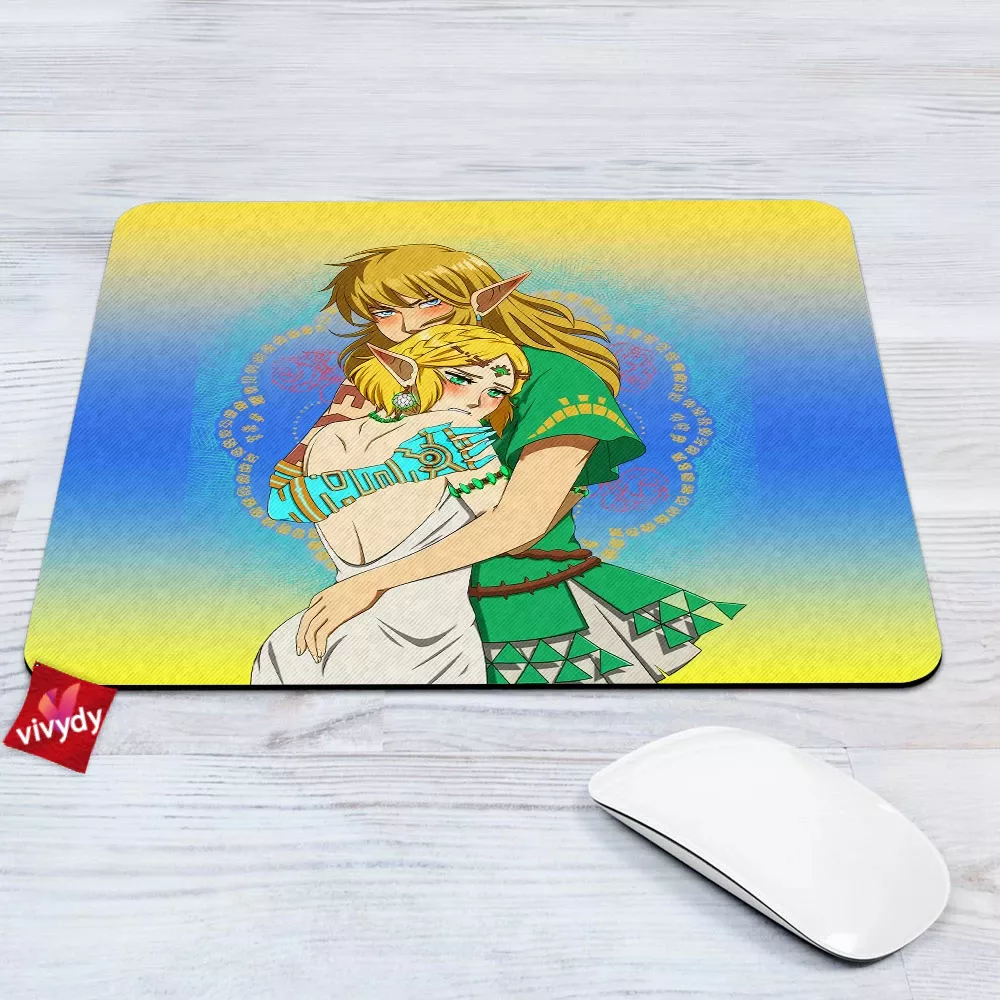 Link Zelda Legend Of Zelda Tears Of The Kingdom Mouse Pad