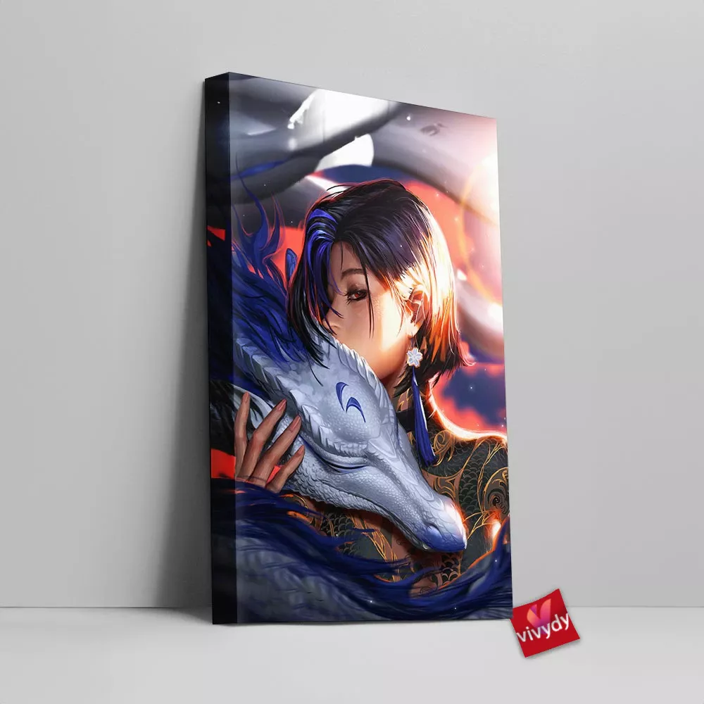 Dragon Canvas Wall Art