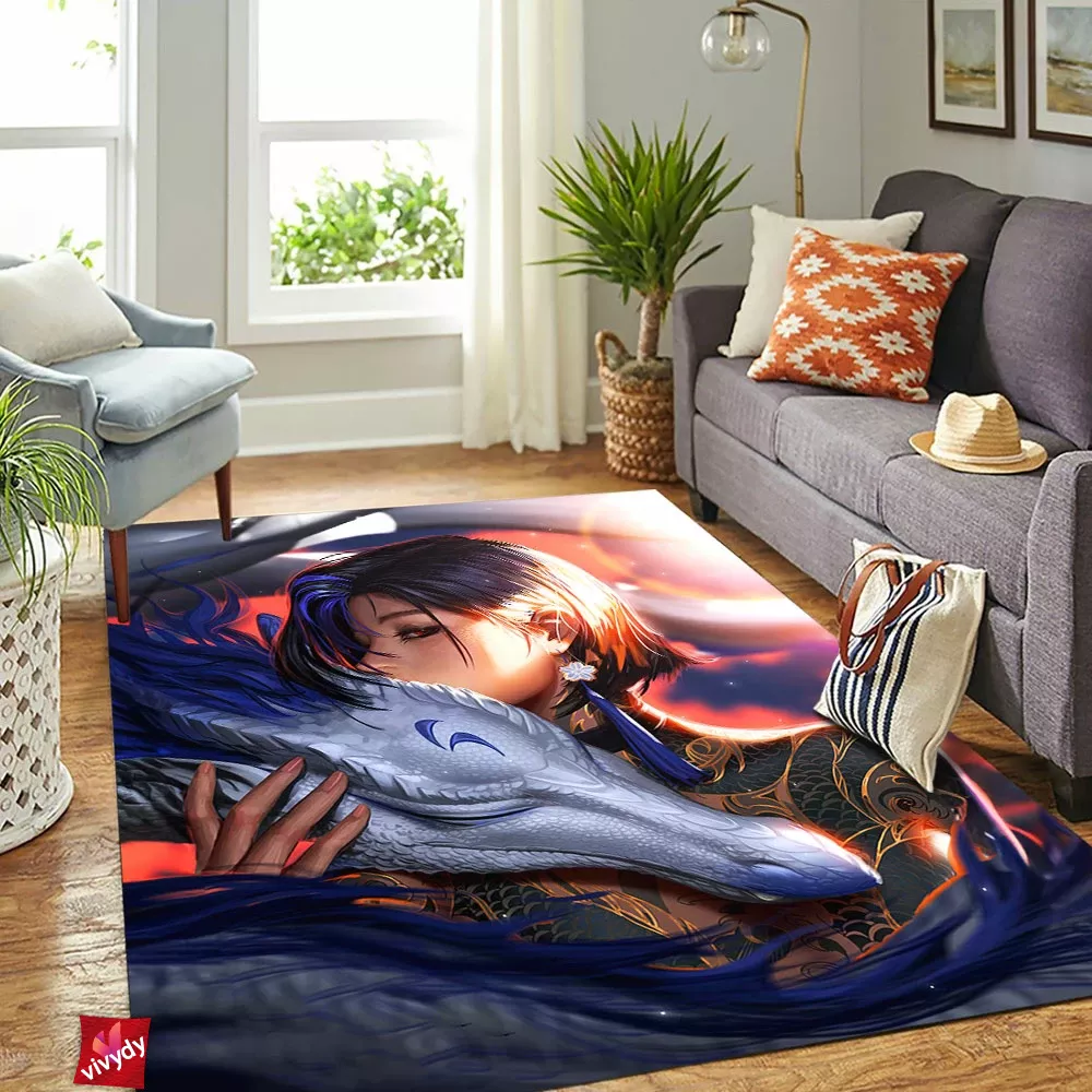 Dragon Rectangle Rug