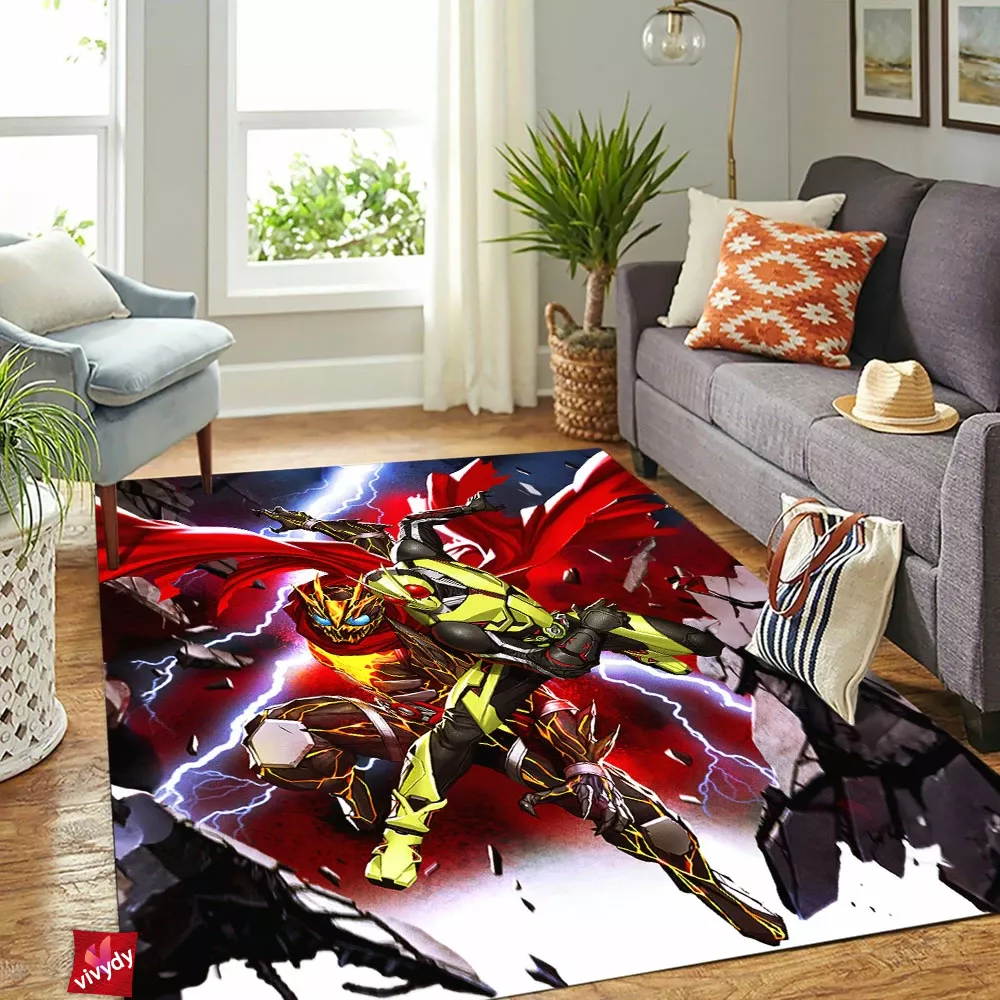 Kamen Rider Zero-one Rectangle Rug