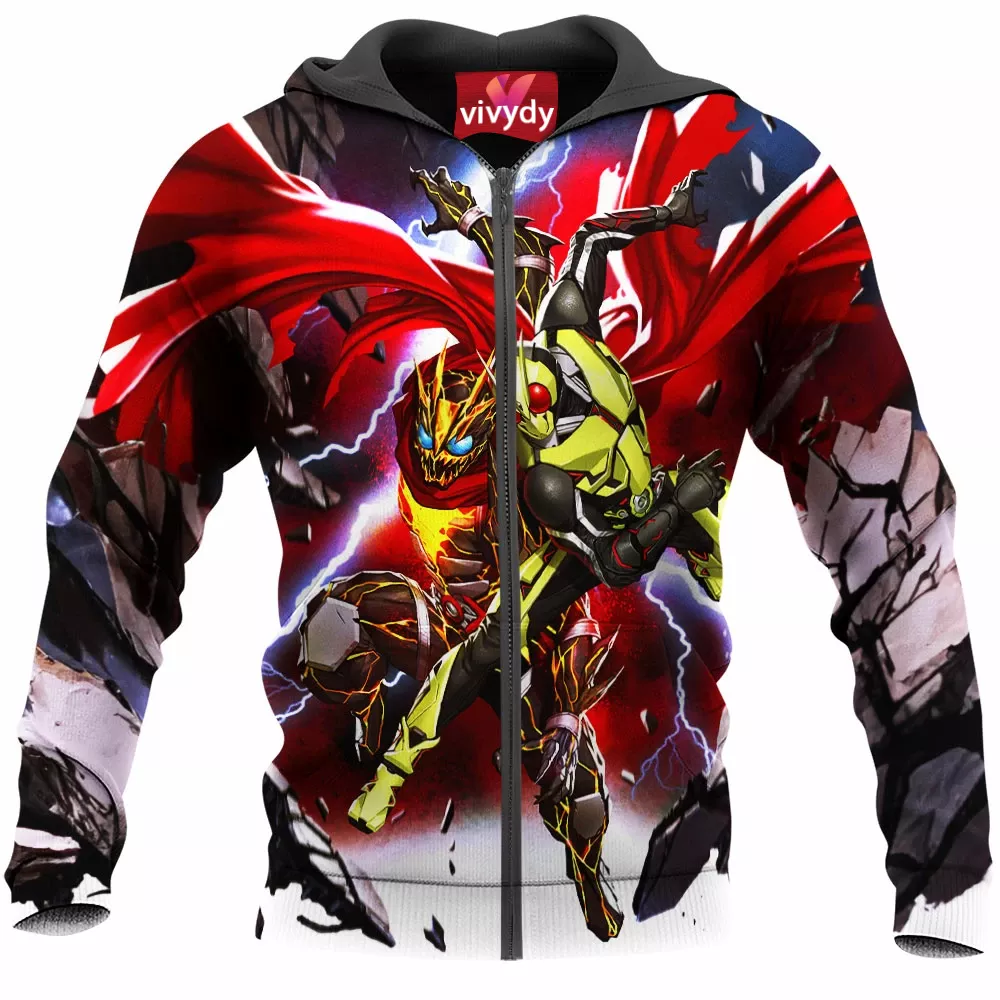 Kamen Rider Zero-one Zip Hoodie