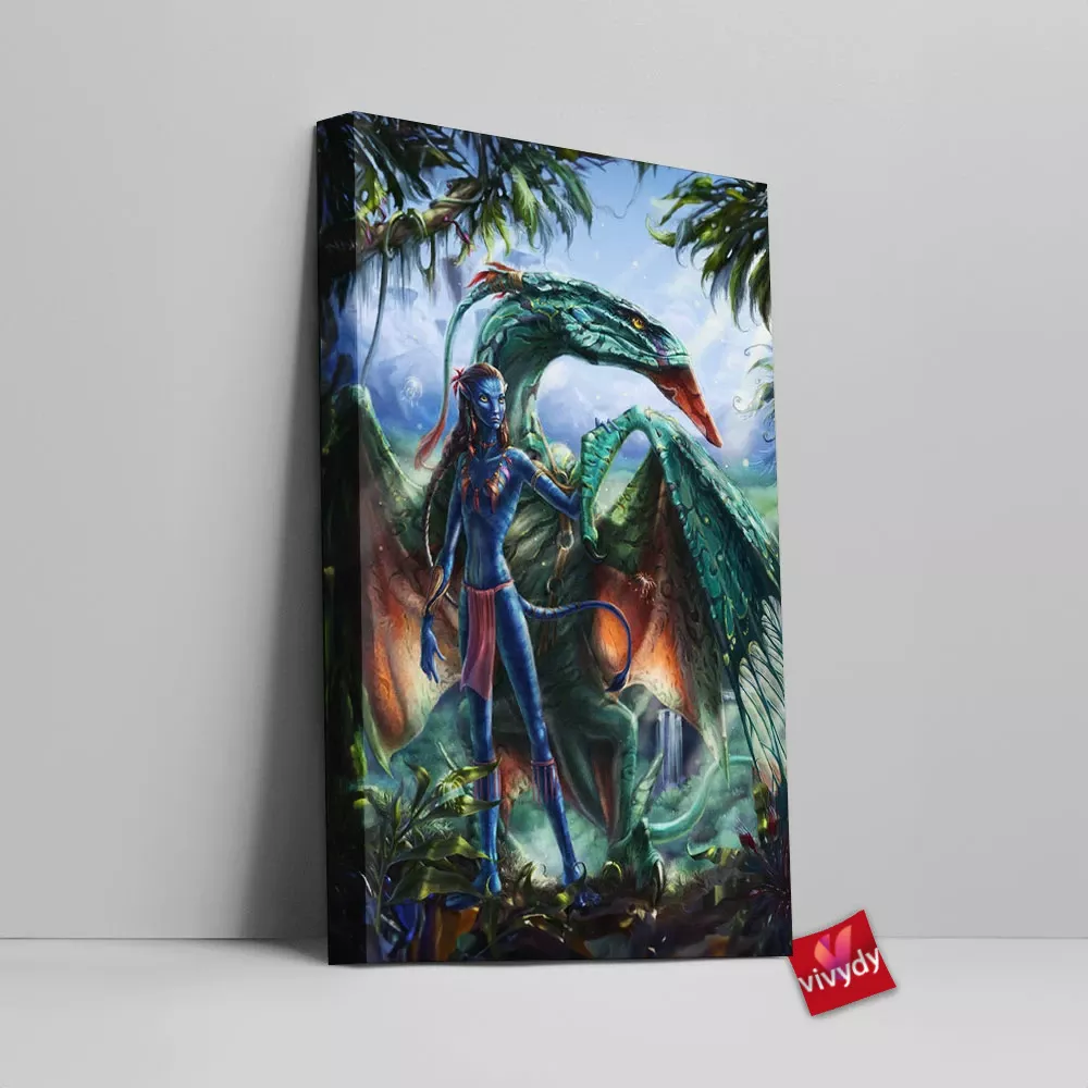 Na Vi Avatar Canvas Wall Art