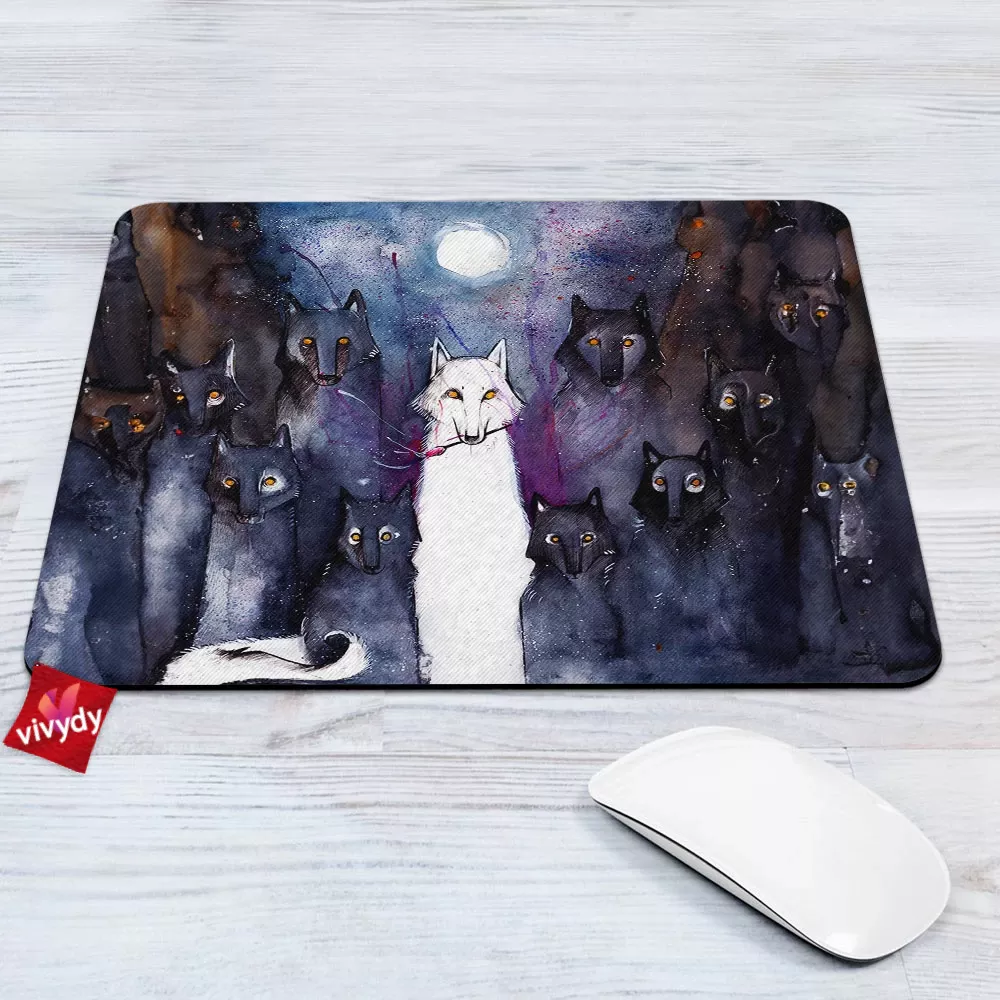 Alpha Wolf Mouse Pad