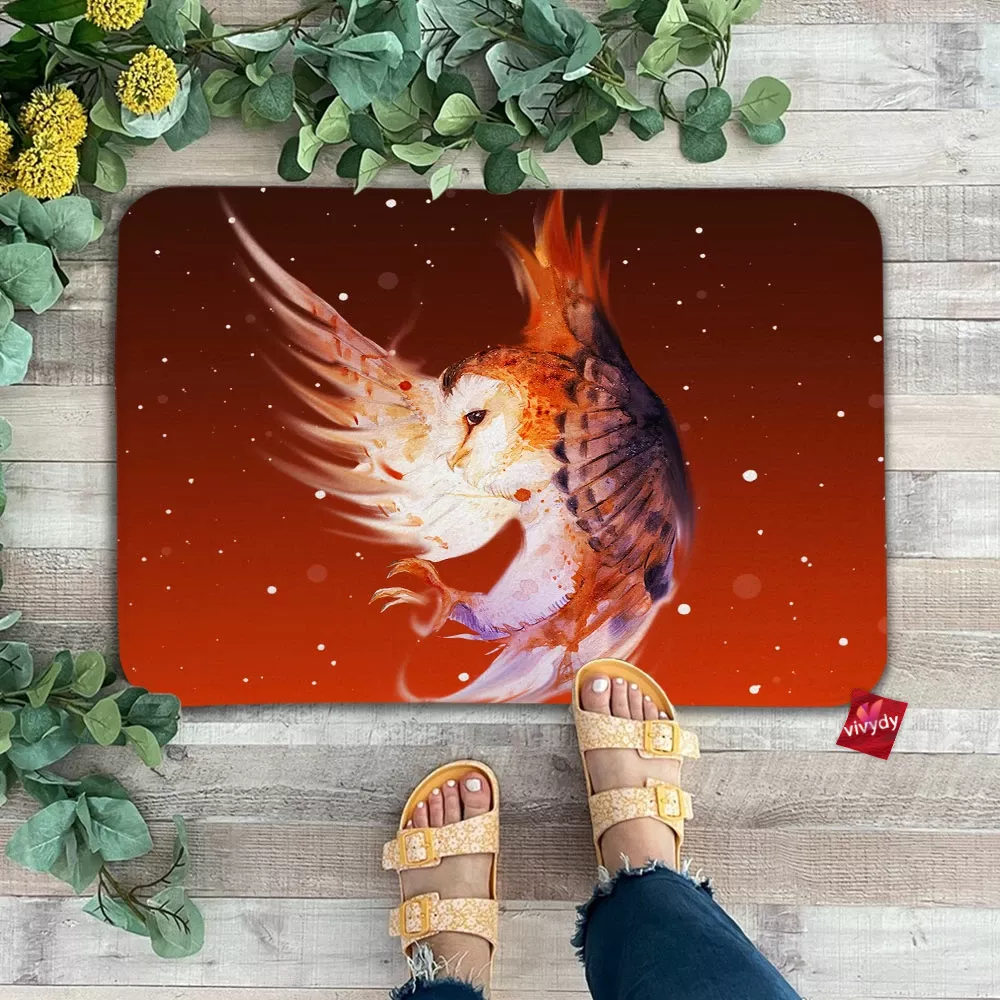 Barn Owl Doormat