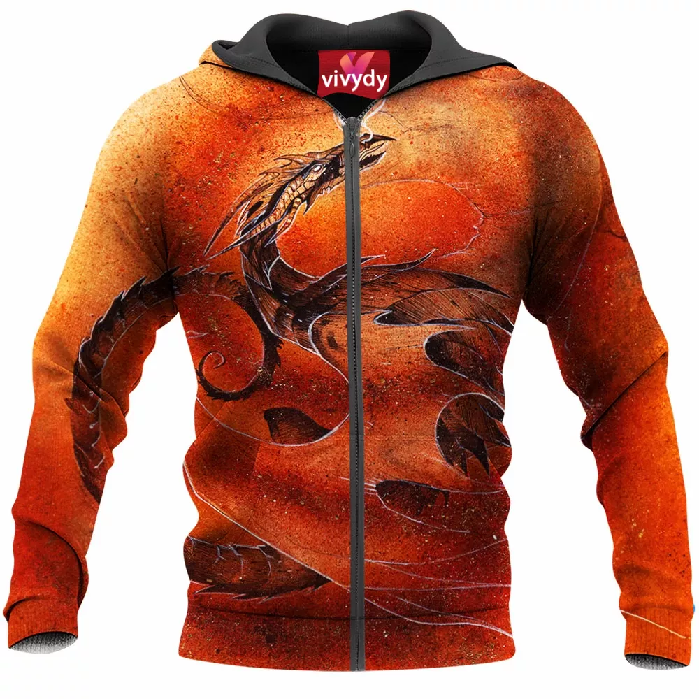 Sandstorm Dragon Zip Hoodie