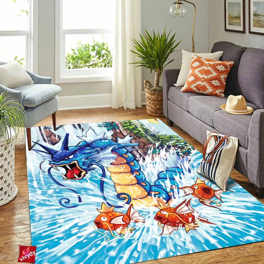 Gyarados Rectangle Rug