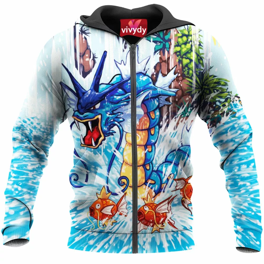 Gyarados Zip Hoodie