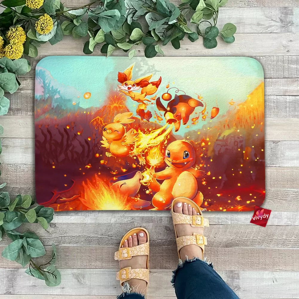 Fire Pokemon Doormat