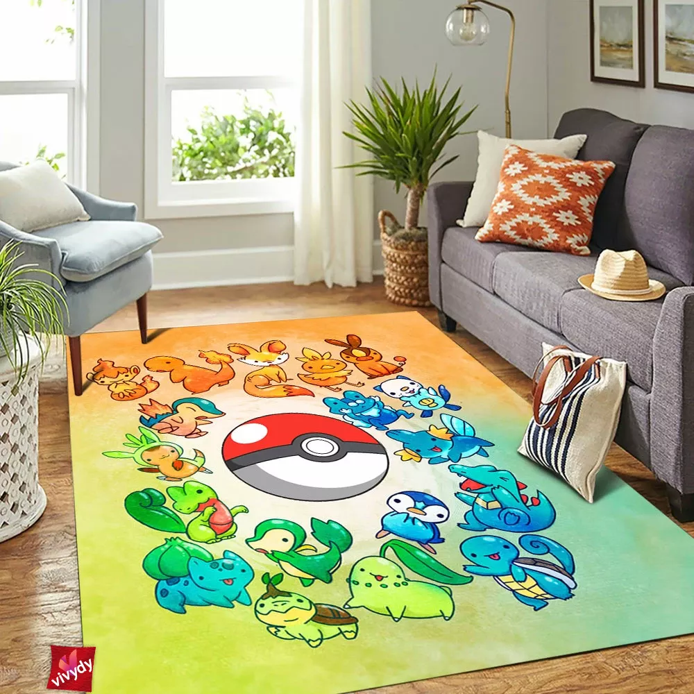 Pokemon Rectangle Rug