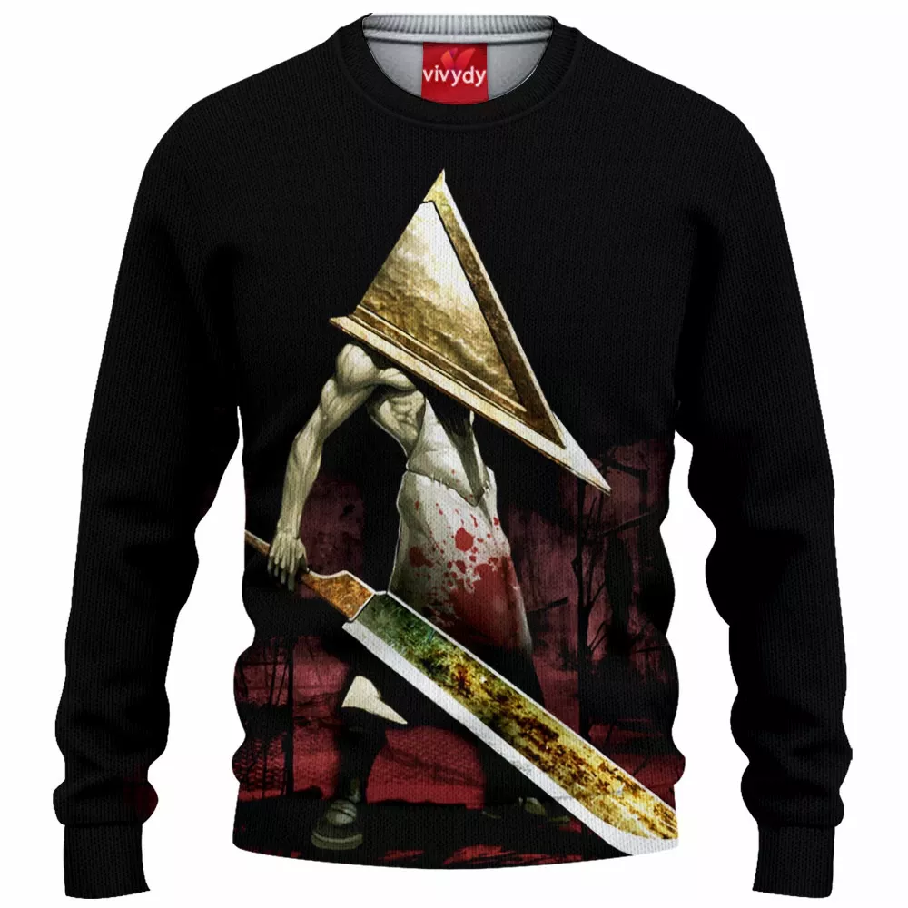 Pyramid Head Knitted Sweater