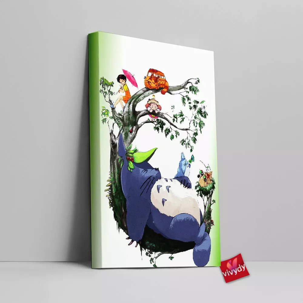 Totoro Canvas Wall Art