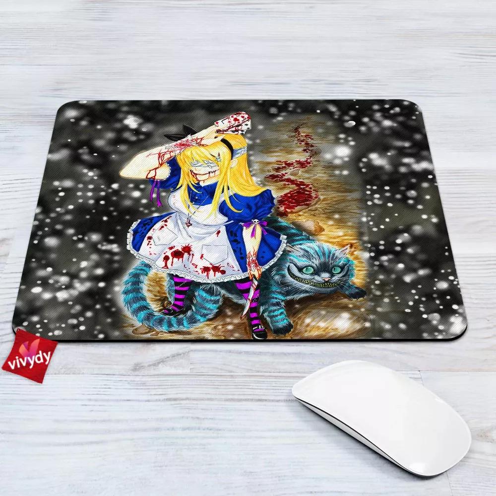 Alice In Wonderland Mouse Pad