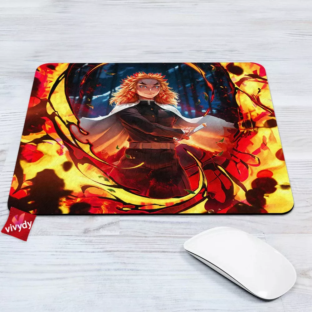 Rengoku Mouse Pad