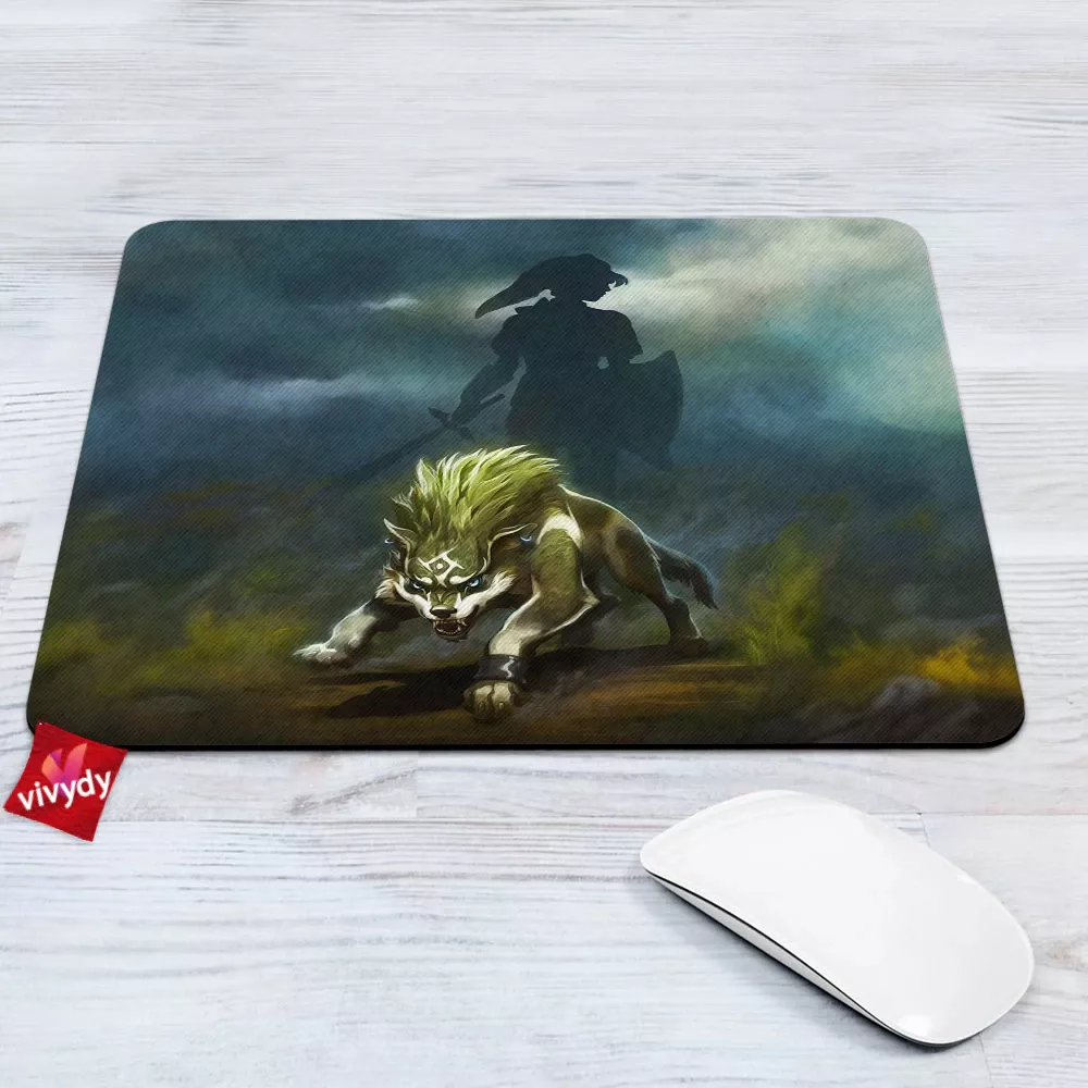 Wolf Link Mouse Pad