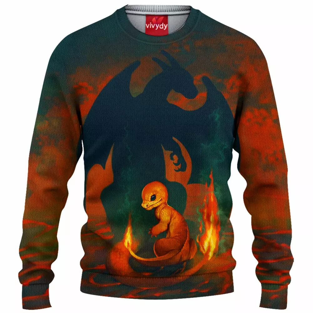 Charmander Knitted Sweater