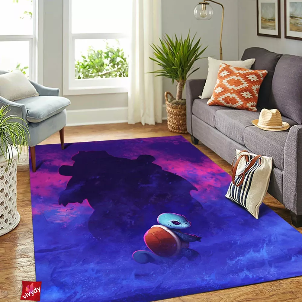 Squirtle Rectangle Rug