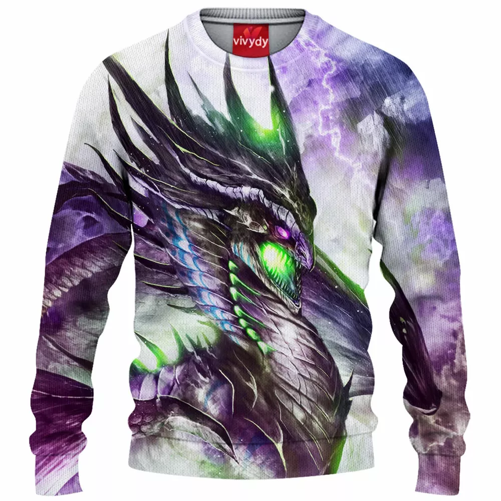 Storm Dragon Knitted Sweater