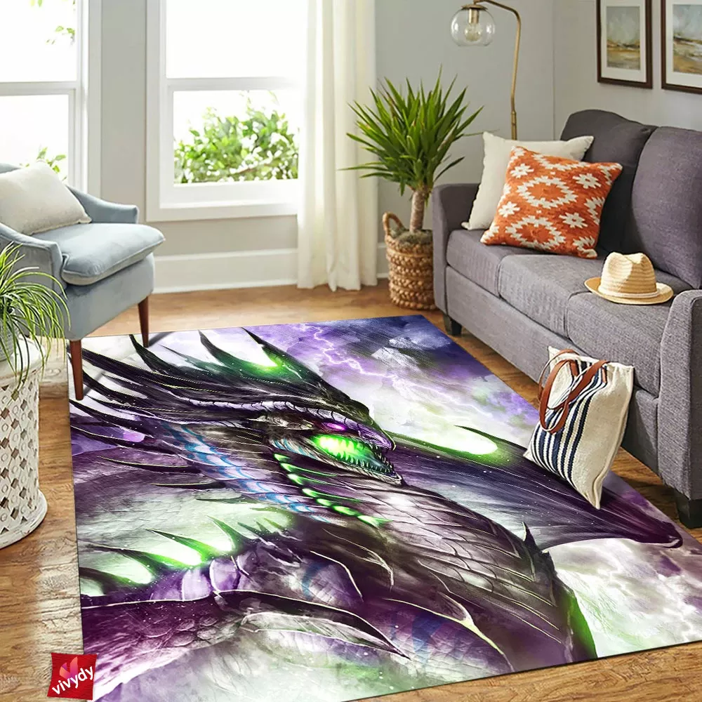 Storm Dragon Rectangle Rug