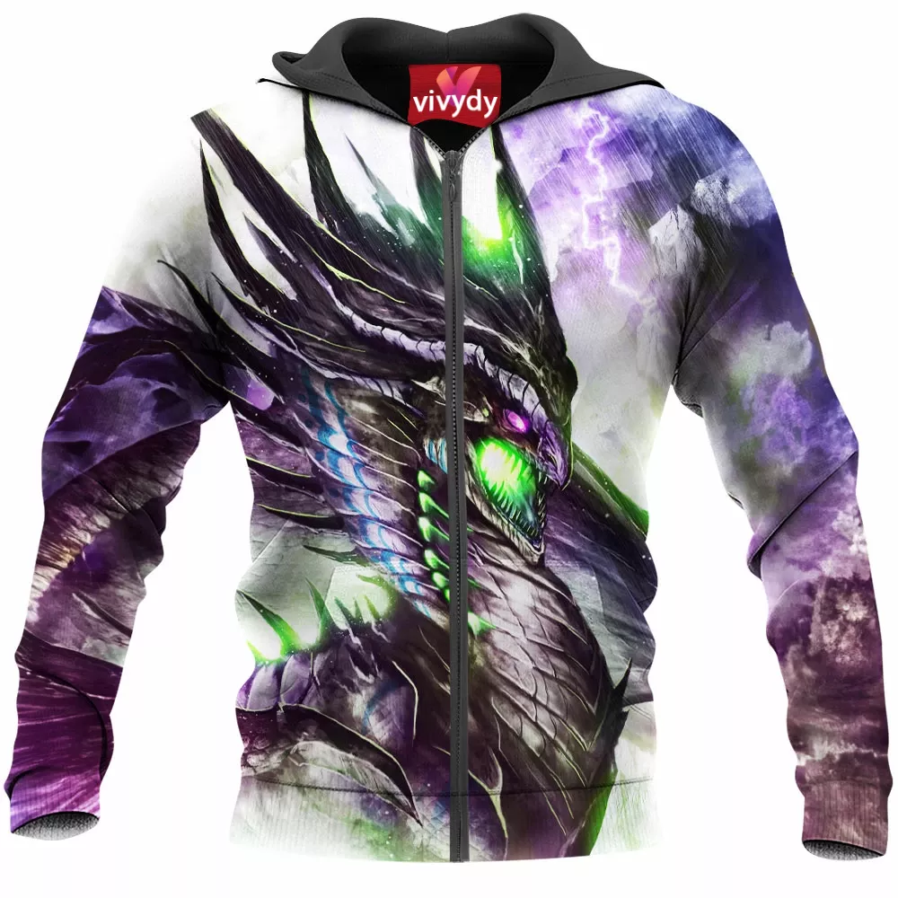 Storm Dragon Zip Hoodie