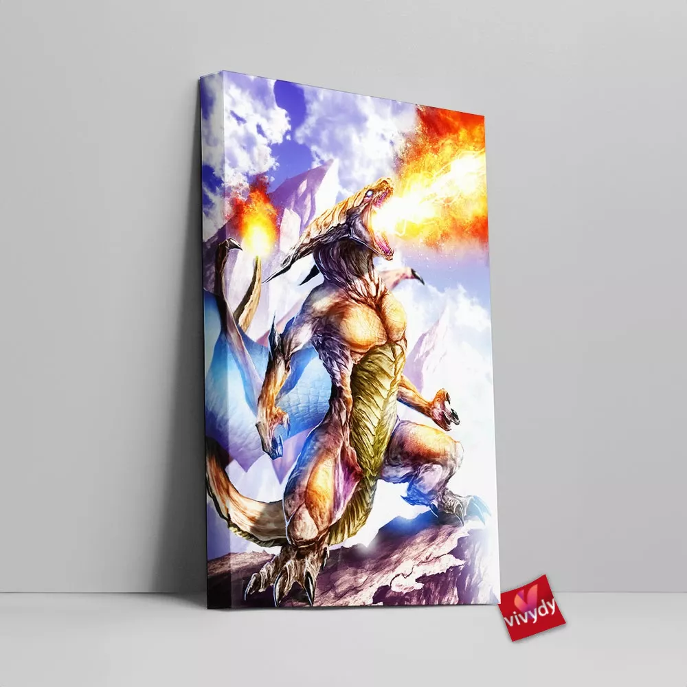 Charizard Canvas Wall Art