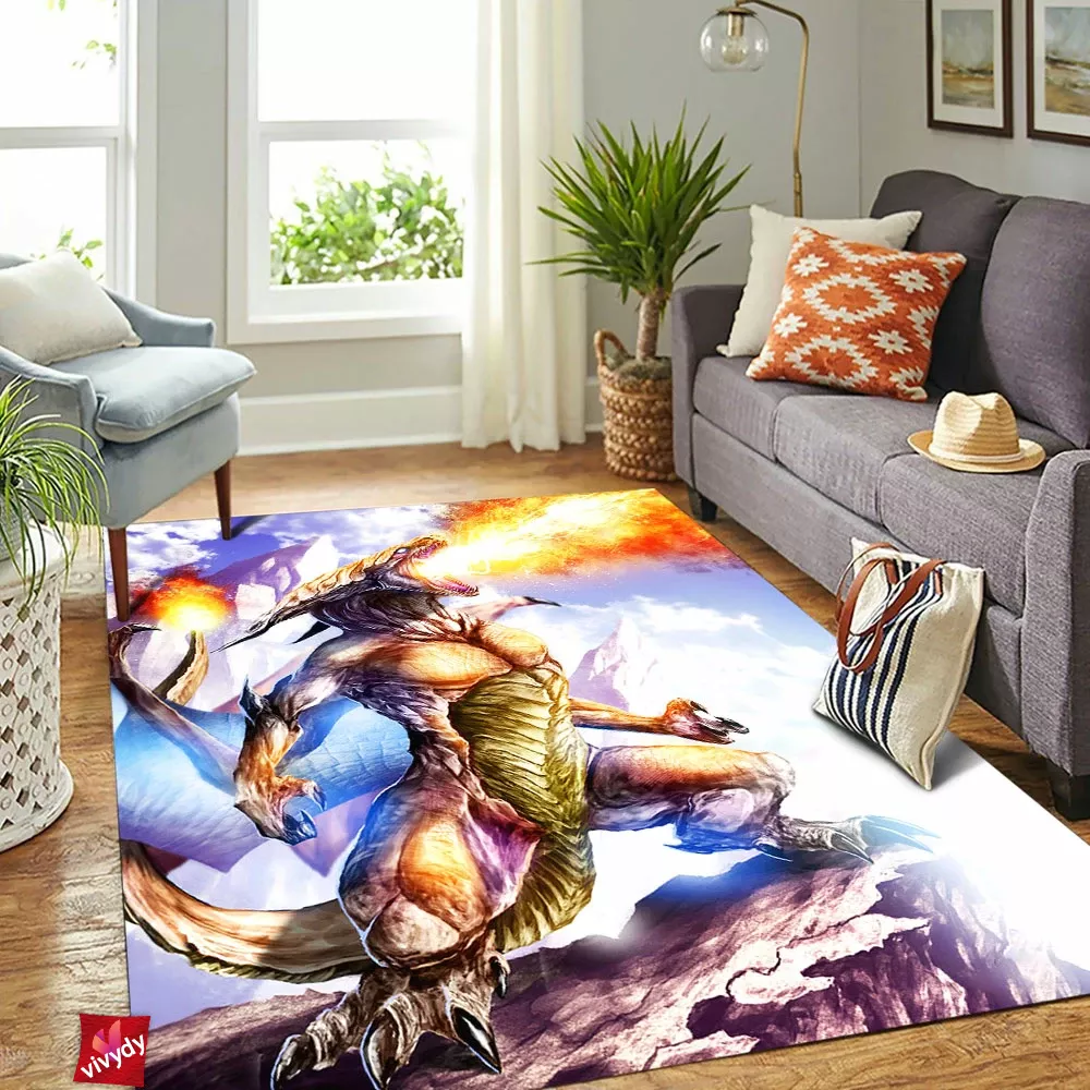 Charizard Rectangle Rug