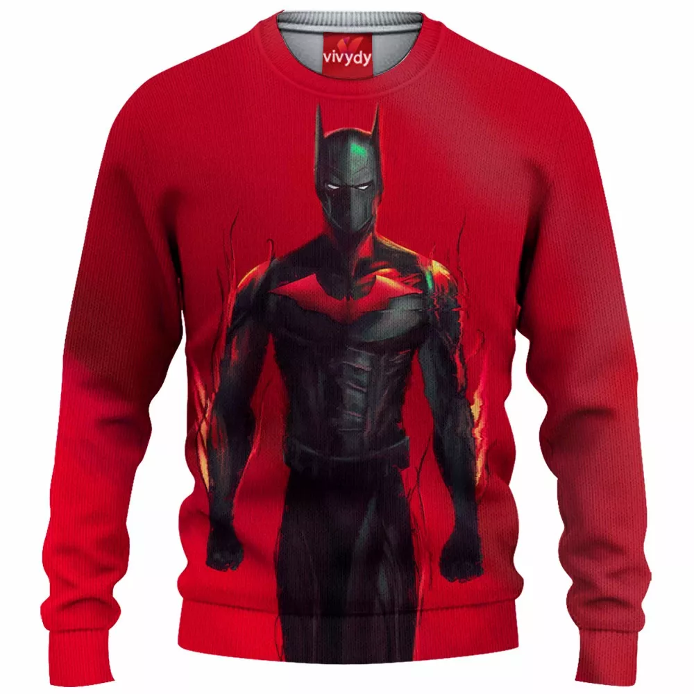 Batman Beyond Knitted Sweater