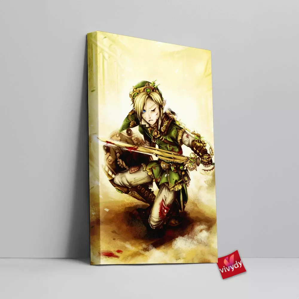 Steampunk Link Canvas Wall Art