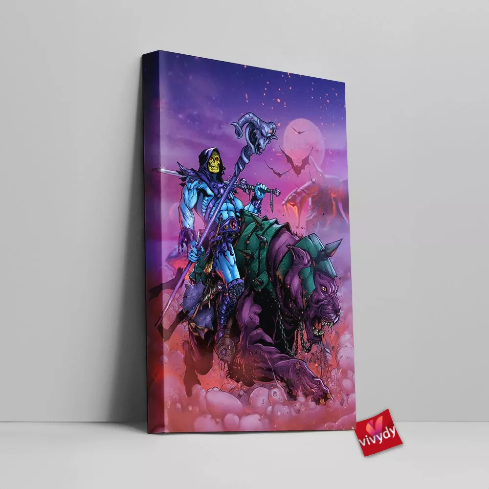 Skeletor Canvas Wall Art