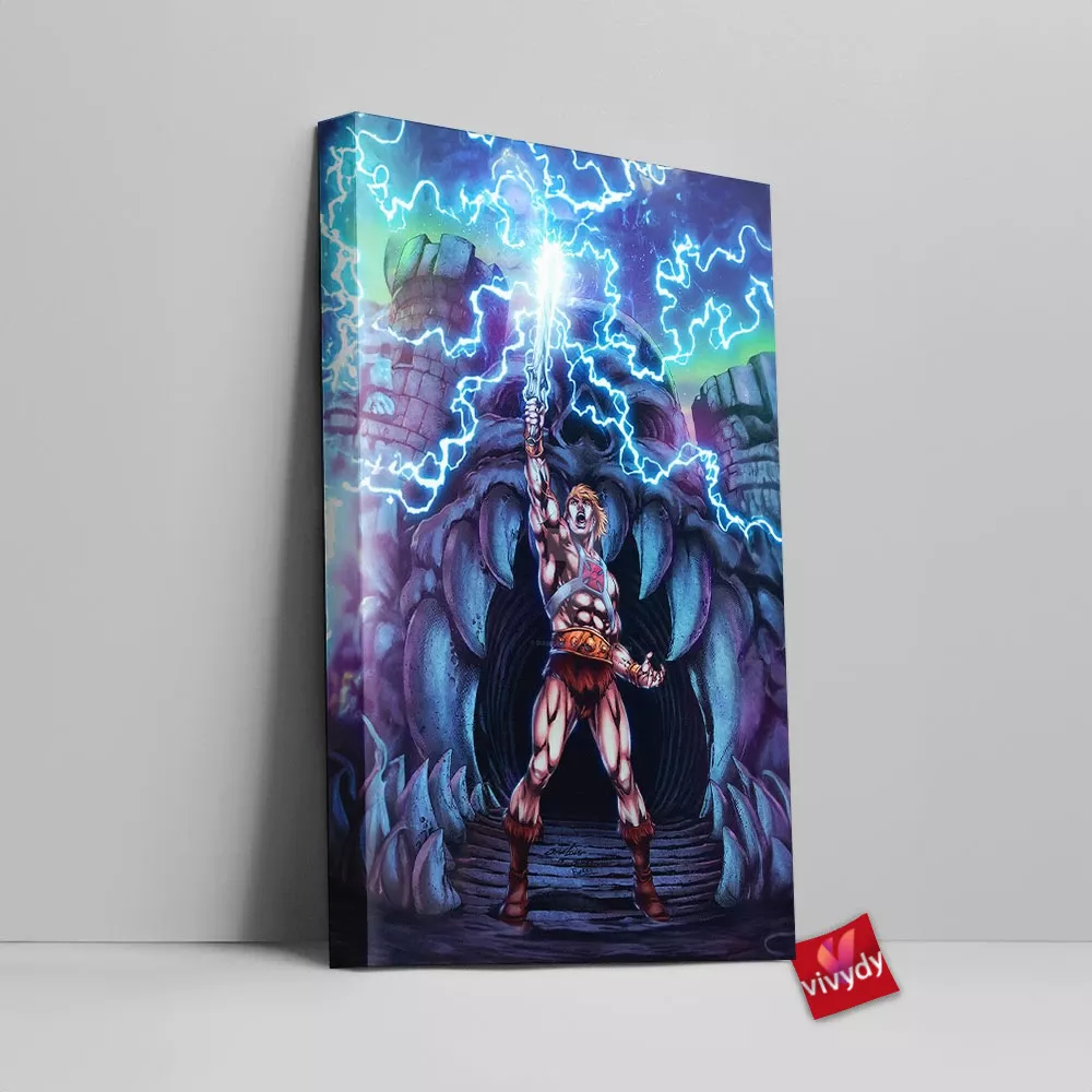 He Man Canvas Wall Art