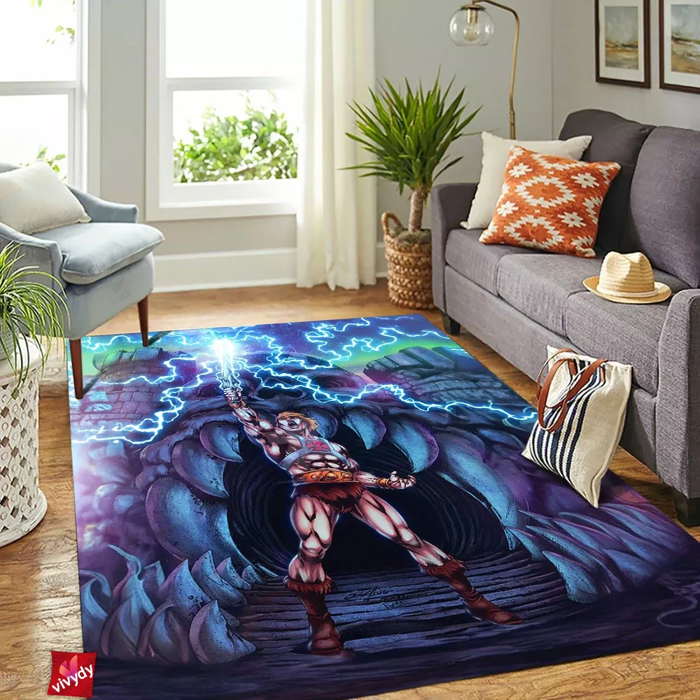 He Man Rectangle Rug