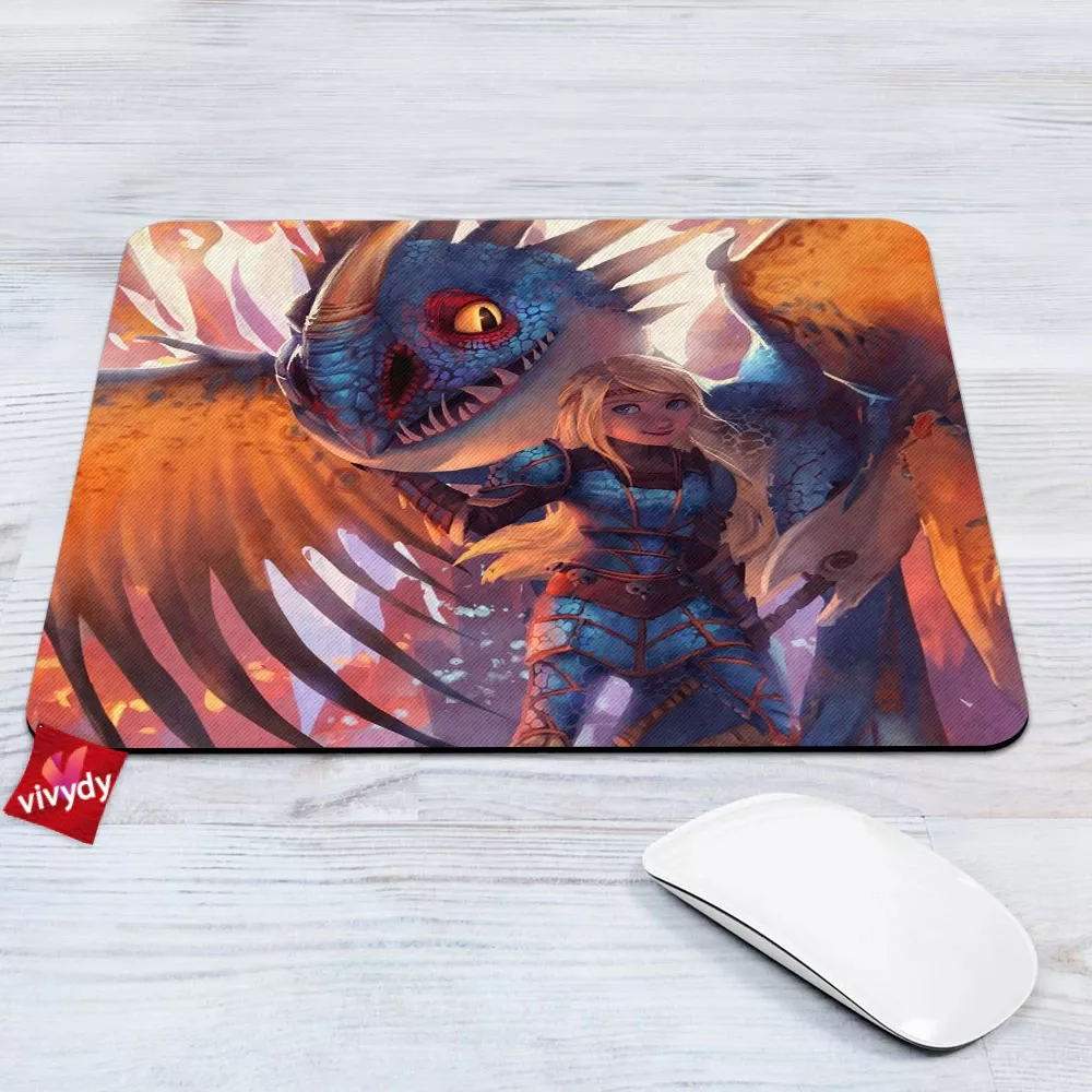 Astrid And Stormfly Mouse Pad