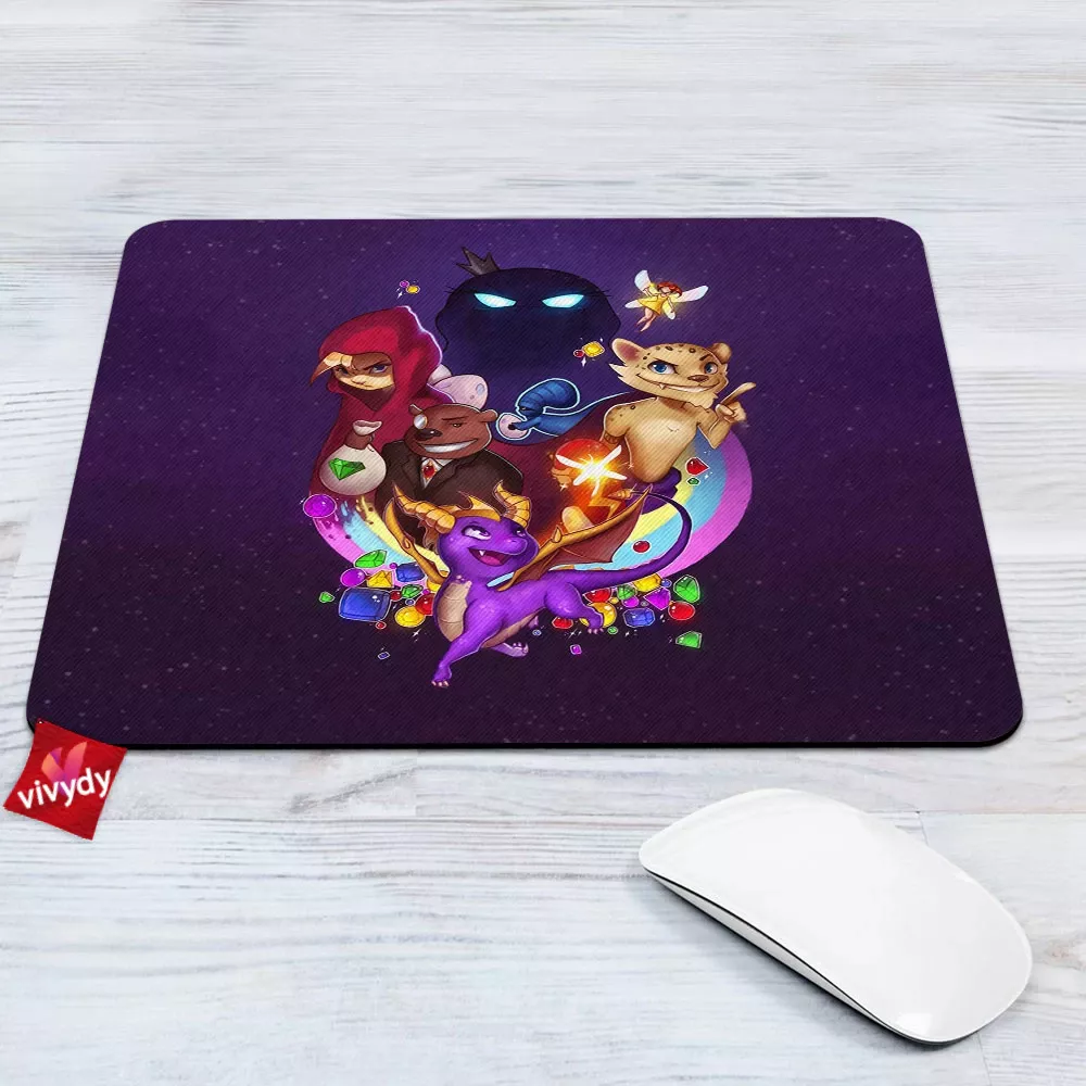 Spyro Year Of The Dragon Mouse Pad