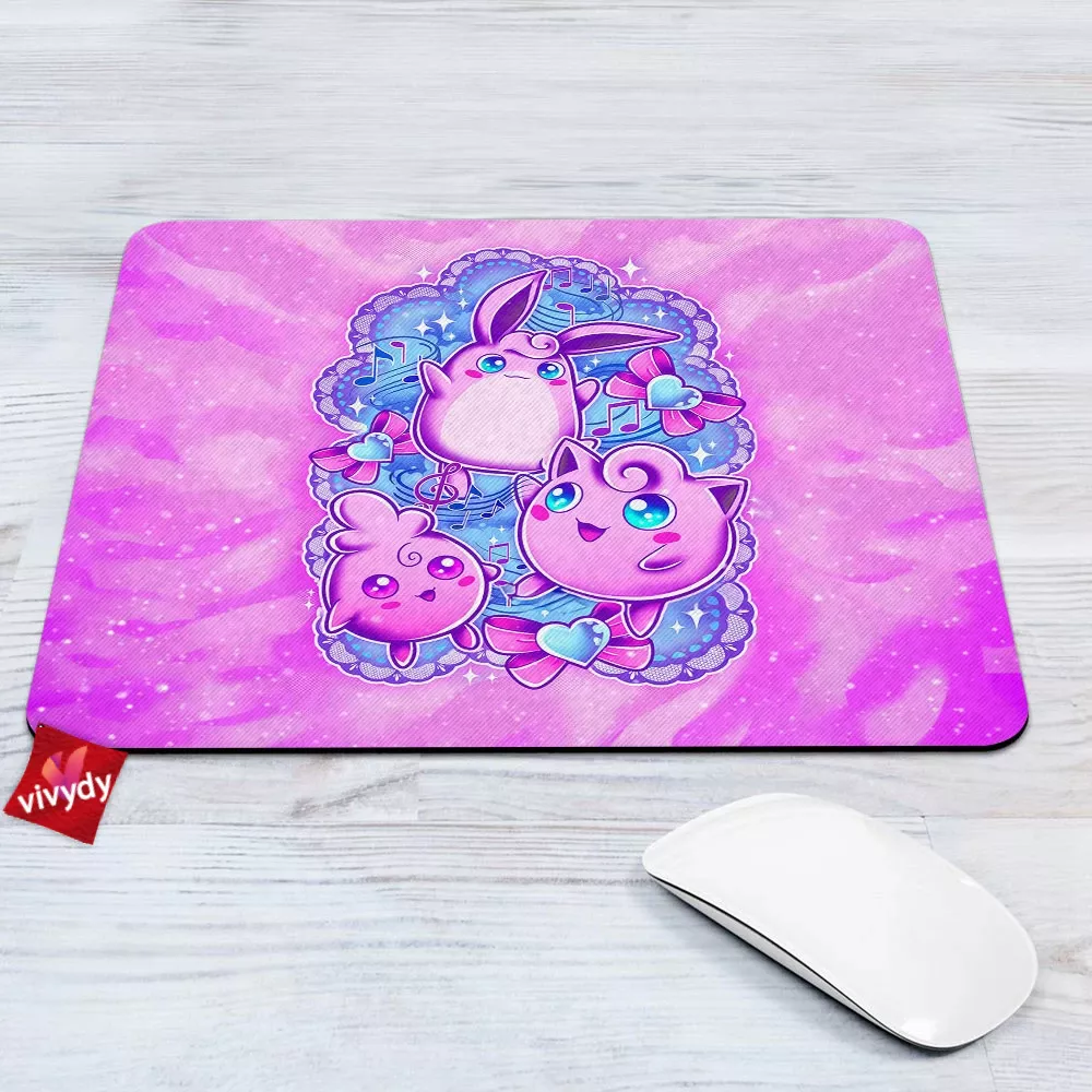 Jiggly Family Mouse Pad