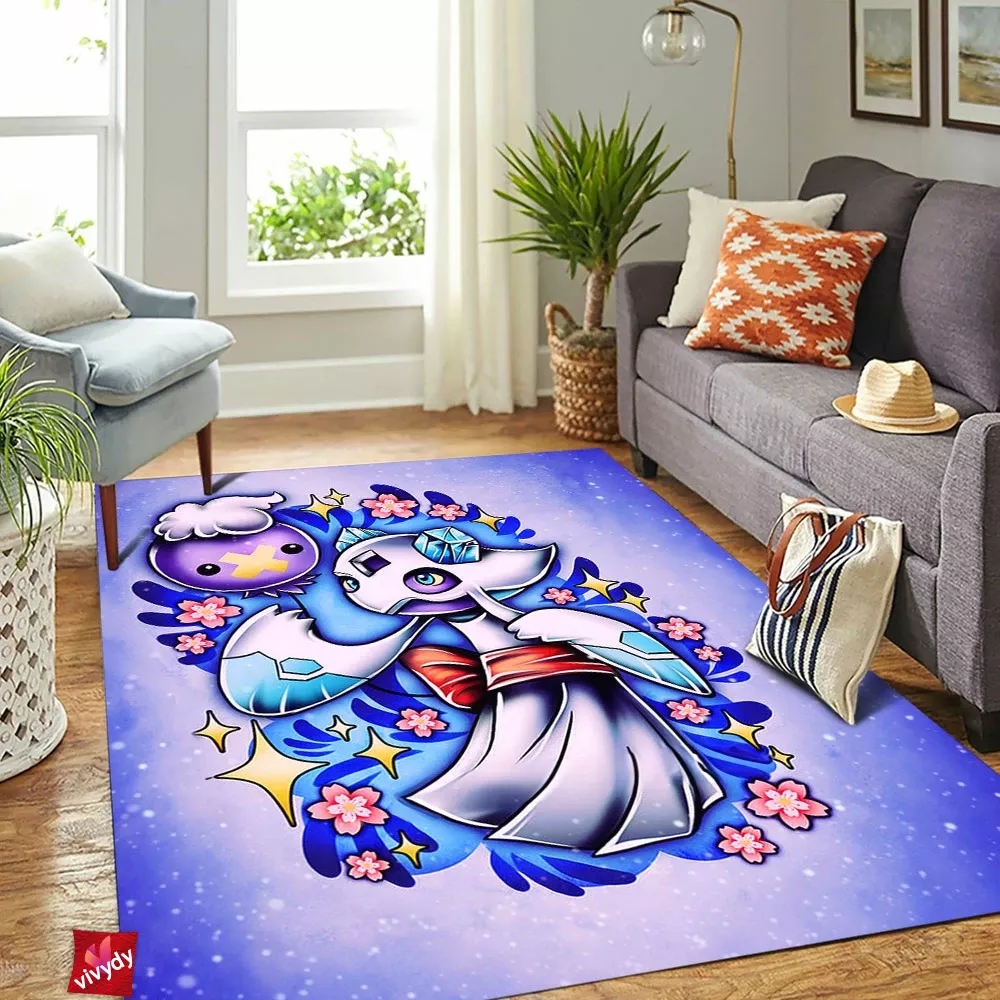 Drifloon And Froslass Rectangle Rug