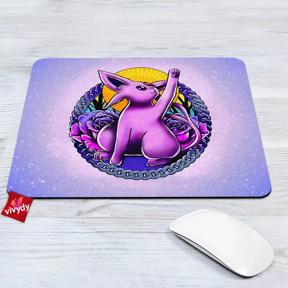 Espeon Tattoo Design Mouse Pad