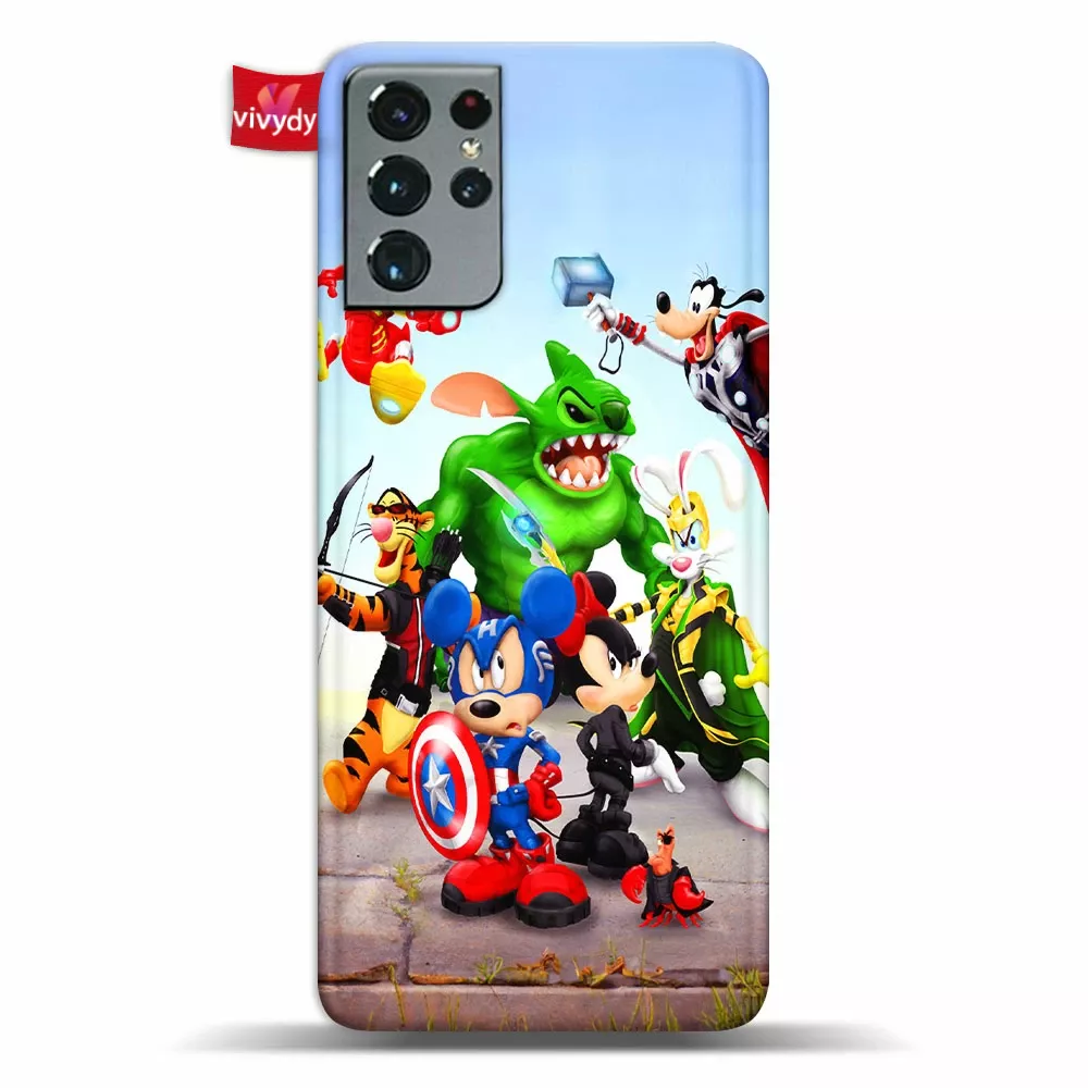 Animated Avengers Phone Case Samsung