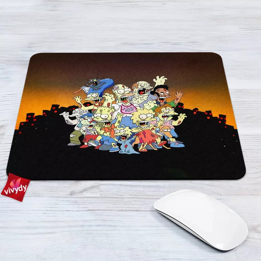 The Simpson Zombie Mouse Pad