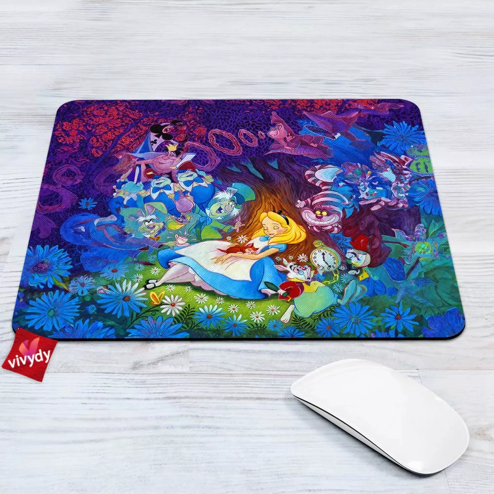 Alice in Wonderland Mouse Pad