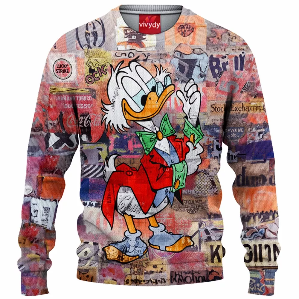 McDuck Scrooge Knitted Sweater