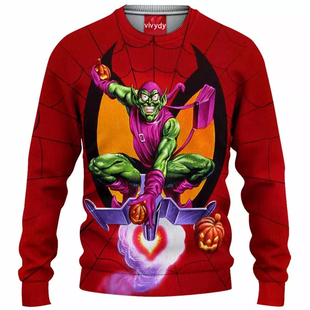 Goblin Comic Knitted Sweater