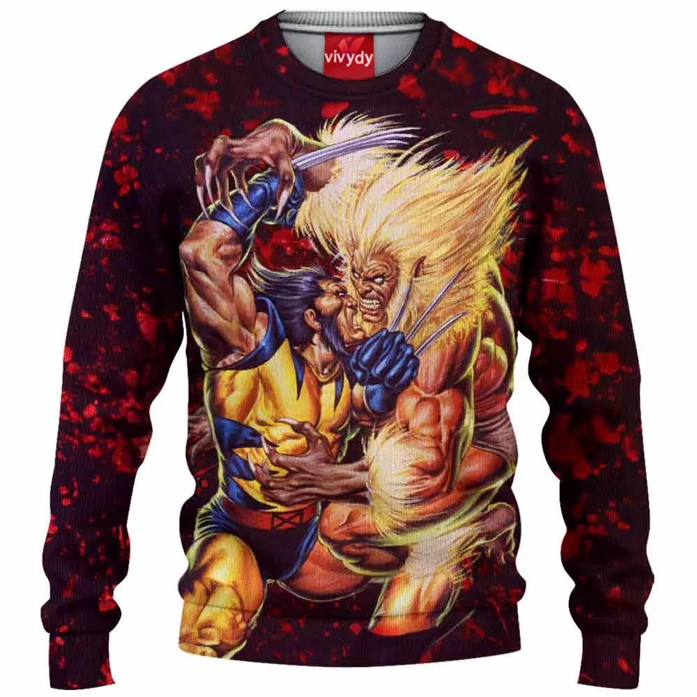 Wolverine Sabretooth Knitted Sweater