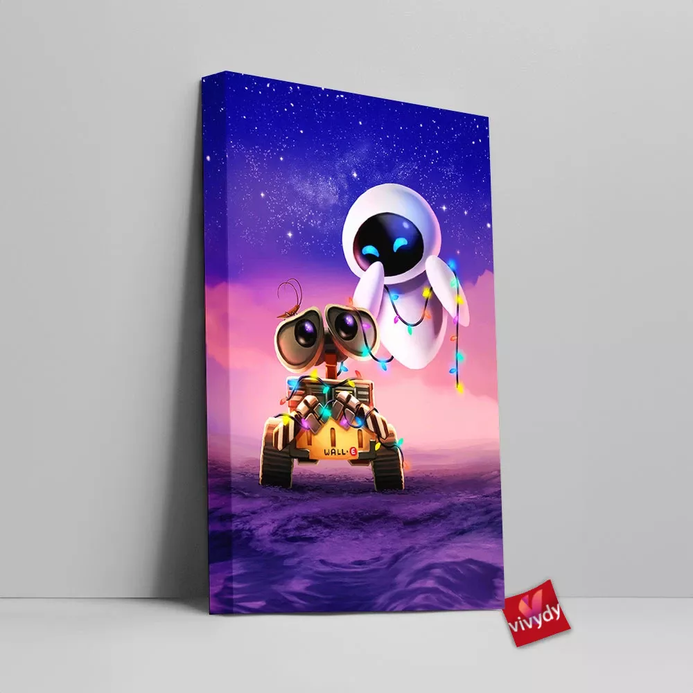 Eve Wall-e Canvas Wall Art