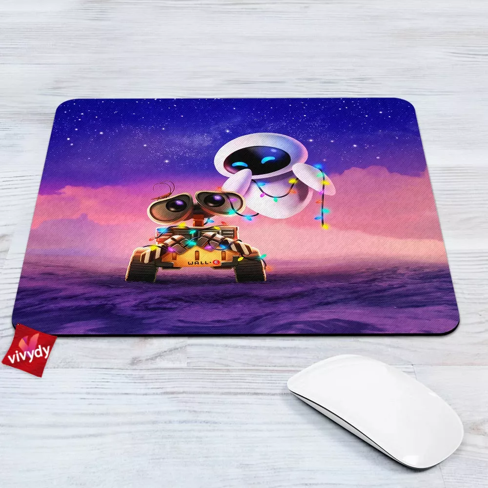 Eve And Wall-e Mouse Pad