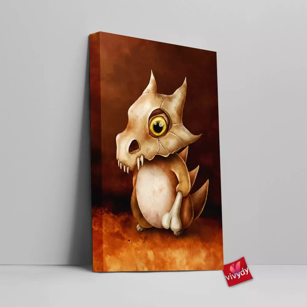 Cubone Canvas Wall Art