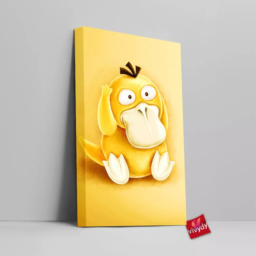 Psyduck Canvas Wall Art