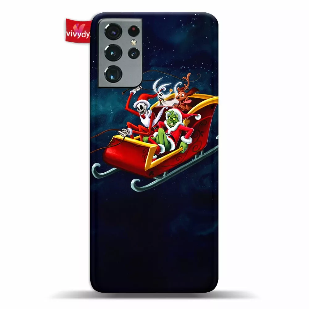 Jack Skellington Grinch Phone Case Samsung